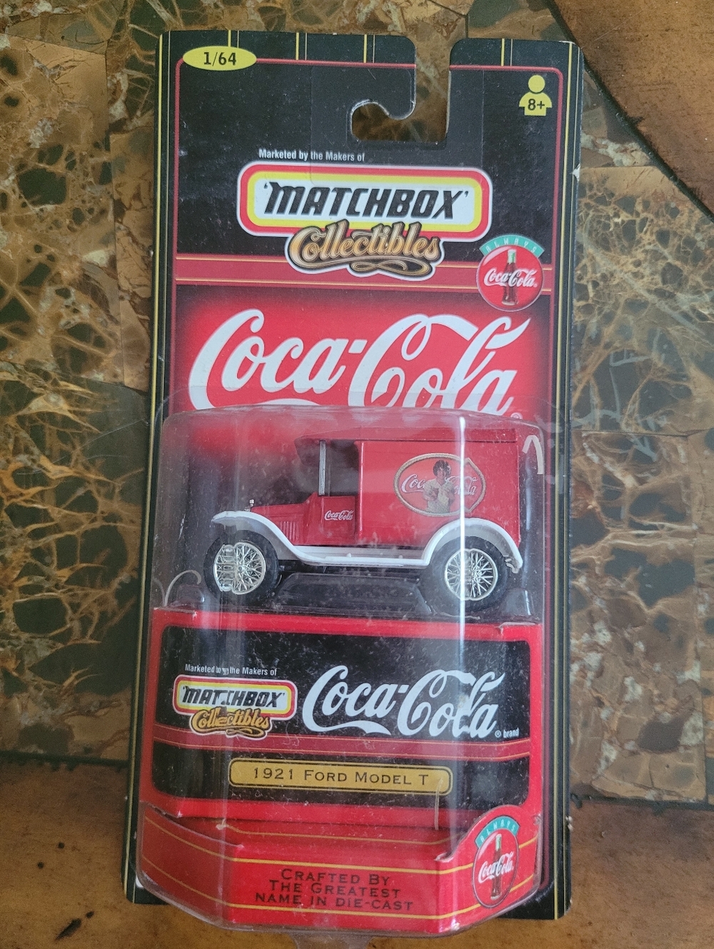Matchbox Collectibles Coca-Cola Red 1921 Ford Model T Toy Car